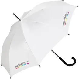 Stratus Auto-Open Umbrella Solid White